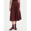 Marella Trapezno krilo Pina 2523106075 Bordo rdeča Regular Fit