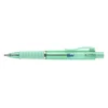 Kemični svinčnik, 1 mm, XB, potisni mehanizem, mint zeleno ohišje, FABER-CASTELL Poly Ball View Aurora, moder