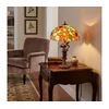 Brilagi - Tiffany vitražna stona lampa SUNFLOWER 1xE27/60W/230V