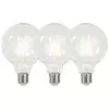 Set 3 dimljivih LED žarnic E27 G95 5W 470lm 2700K
