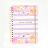 Be Cool notes roze sa cvetovima