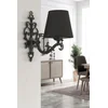 Opviq Zidna lampa Claire, 15x10x13cm, IP20, Crna