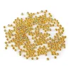 Kovinske kroglice O3 mm - temno zlata (500 g)