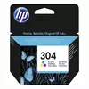 HP N9K05AE - Cartridge No.304, Tri-color Original Ink, 100 pages