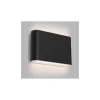 LED2 - LED spoljašnje zidno svetlo FLAT 2xLED/3W/230V IP65 antracit