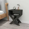 Hanah Home pomoćni sto X Legs, 43 cm, antracit