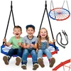 Neo-Sport Gugalnica štorkljino gnezdo SWINGO 95 cm modro-rdeča