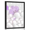 Plakat orhideja na abstraktnem ozadju - 60x90 no frame