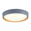 Leuchten Direkt 14347-15-LED Prigušiva stropna svetiljka EMILIA 28,8W/230V siva