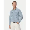 Tommy Hilfiger Jeans srajca Western MW0MW44983 Svetlo modra Regular Fit