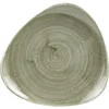CHURCHILL Stonecast Burnished Green plitek krožnik, trikotnik, premer: 192 mm (12 kos)