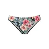 LASCANA Bikini hlačke zelena/rdeča/črna