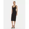 Elisabetta Franchi Cocktail obleka AB-810-56E2-V520 Črna Regular Fit