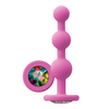 NS Novelties Glams Ripple Rainbow Gem Pink