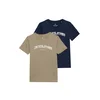 Jack & Jones Junior Majica JJAVERY mornarska / kaki / bela