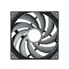 TRYX ROTA PRO Ventilator – 140 mm, črne barve