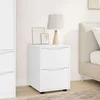 vidaXL Omarica za shranjevanje Bela 40 x 48 x 57 cm Konstruiran les