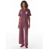 Penti Pižama Pyjama-Sets burgund