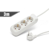 Podaljšek na 3 vtičnice 3×1,5mm 3m