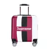 Kofer Supreme kabinski bordo belo crni EL 20
