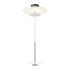 Vibia Flat LED viseča svetilka 3-krilna O 90 cm siva L1 - Dnevna soba/jedilnica - Sodobni - siva, bela, črna - Kovina
