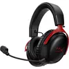 Slušalice HyperX Cloud III Wireless, bežične, gaming, mikrofon, over-ear, PC, PS4, PS5, Switch, crvene 77Z46AA
