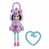 Polly Pocket Mattel : Lutka s Kapuco v obliki dinozavra (HRD62)