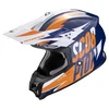SCORPION Vx-16 evo air slanter blue-orange kaciga