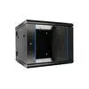 Extralink 6U 600X600 AZH WALL-MOUNTED RACKMOUNT CABINET SWING TYPE BLACK Wall mounted rack