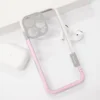 Maska Wolmtt Bumper za iPhone 16 Pro Max pink