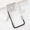 Maska za iPhone 16 Pro Wolmtt bumper siva