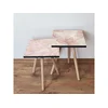 Hanah Home Sklapajući Stočić 2 Komada 2SHP445 - Bež