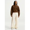 Nike Sportswear oversize pulover ženski z modalom