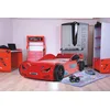 Hanah Home Dečiji krevet - auto Eko 120x60??x230cm Crni