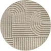 Bež okrogla preproga o 80 cm Art – Ayyildiz Carpets