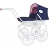 Kolica za Lutke Knorr Dolls Pram Classic Pram-Navy Blue/Rose/Princess 63601