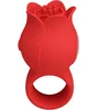 PRETTY LOVE PRETTY LOVE - VIBRATOR ZA PRSTE V OBLIKI ROSE JAE 10 VIBRACIJ RDEČ, (22071336)