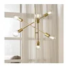 ONLI - Lestenec na vrvici CROSS 6xE27/6W/230V