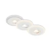Briloner 7039036 - KOMPLET 3x LED kupatilsko svetlo za spušteni plafon 3xLED/5W/230V IP44 belo