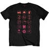Pink Floyd Majica Symbols Black L
