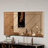 HANAH HOME Ogledalo Zeora Bronze