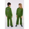 Otroški pulover Kenzo Kids zelena barva, K60701