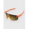 POC Elicit Fluo. Orange Translucent Sunglasses prtly sny gld