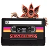 Sat Paladone Stranger Things Demogorgon Cassette Alarm Clock Black