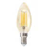 Ravna LED žarnica Plamen 4,2 W E14