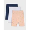 Sinsay - Pamučne biciklističke helanke 3 pack - šareno