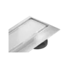 Mexen Flat MGW linearni odtok 80 cm, belo steklo - 1027080-15