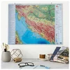 KARTA ZIDNA HRVATSKE 64X49 CM MINI TRSAT