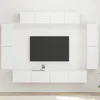 vidaXL 4 pcs Bela