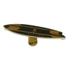 ACRAsport Indoorboard Wave balance board Acra, črna in rumena